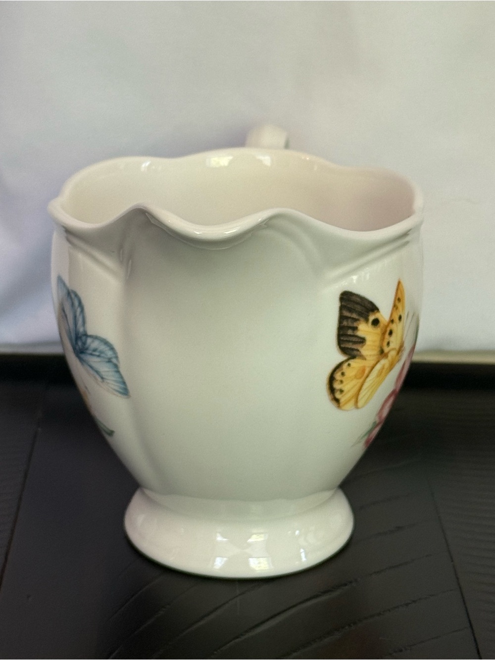 Lenox Butterfly Meadow Creamer Pitcher 7oz - Excellent Condition - Picture 3 of 7